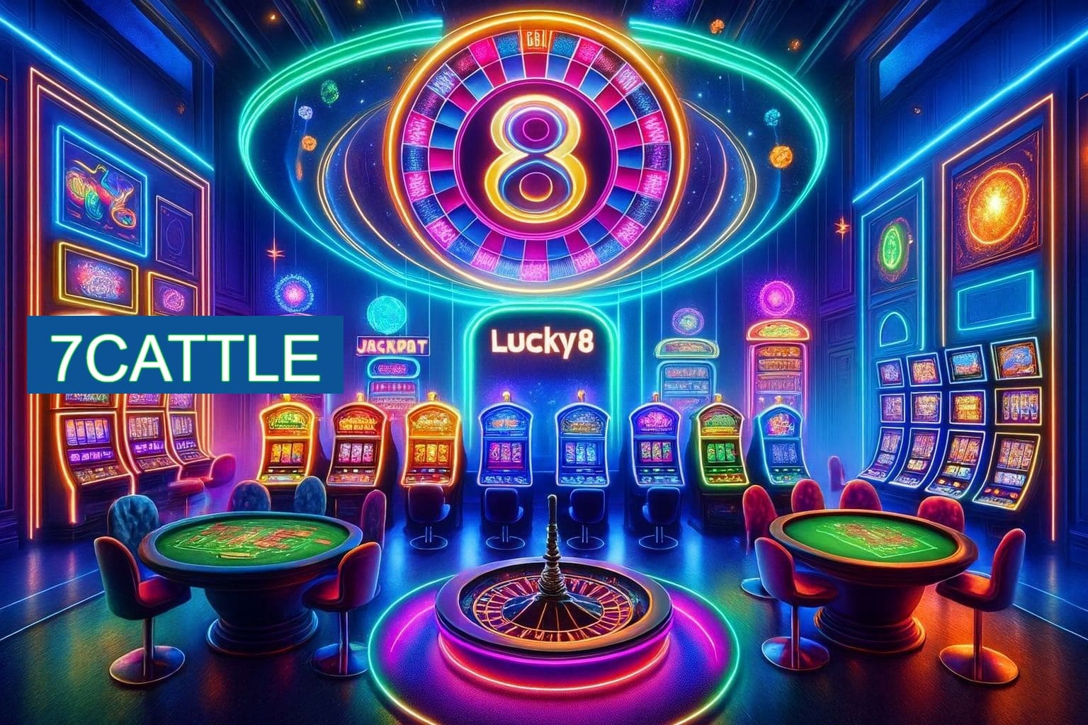 Jogos emocionantes no 7CATTLE
